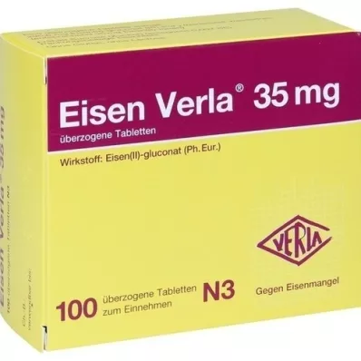 EISEN VERLA 35 mg comprimidos recubiertos, 100 uds