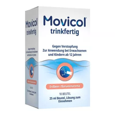 MOVICOL sobre listo para beber de 25 ml Solución oral, 10 uds MOVICOL sobre listo para beber de 25 ml Solución oral, 10 uds