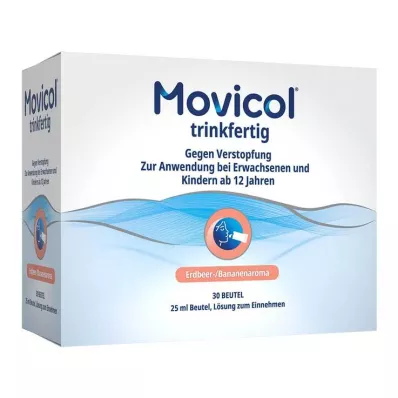Movicol® listo para beber 25 ml sobre solución oral, 30 piezas