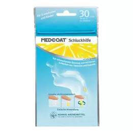 MEDCOAT Gel de ayuda a la deglución, 30 unidades
