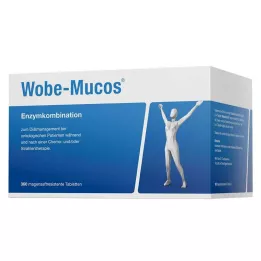 WOBE-MUCOS comprimidos con cubierta entérica, 360 unidades