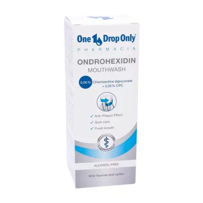 ONE DROP Sólo Pharmacia Enjuague bucal de ondrohexidina, 250 ml