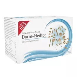 H&S Bolsa de filtro de té curativo intestinal, 20X2,0 g