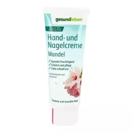 GESUND LEBEN Crema de manos y uñas Almendra, 75 ml