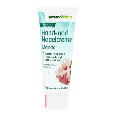 Healthy Living Crema de Manos y Uñas Almendra (75 ml)