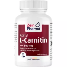 ACETYL-L-CARNITIN CÁPSULAS, 60 uds