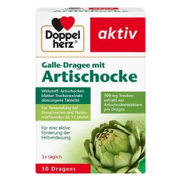 DOPPELHERZ Pastilla de bilis con alcachofa, 50 uds