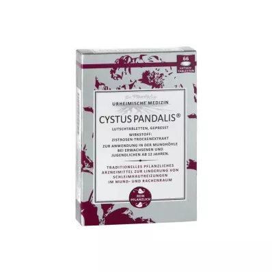 CYSTUS Pastillas de Pandalis, 66 unidades