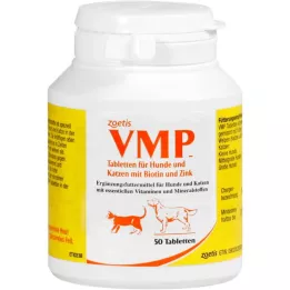 VMP Comprimidos alimento complementario para perro/gato, 50 uds