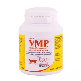 VMP Comprimidos alimento complementario para perro/gato, 50 uds