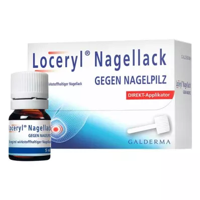 Aplicador de esmalte de uñas Loceryl contra hongos en las uñas DIREKT-, 5 ml