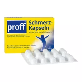 PROFF Cápsulas para el dolor 400 mg, 20 uds