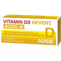 VITAMIN D3 HEVERT 4.000 comprimidos I.U., 60 uds