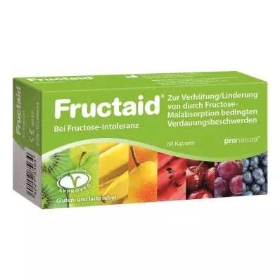 Cápsulas de fructaid, 60 piezas