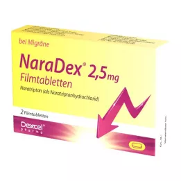 NaraDex® 2,5 mg comprimidos recubiertos con película, 2 piezas