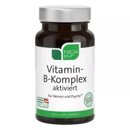 NICAPUR Cápsulas activadas de complejo vitamínico B, 60 uds