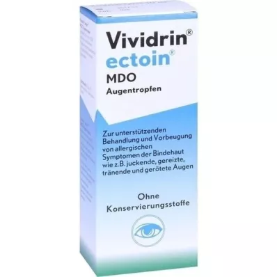 VIVIDRIN ectoína MDO Gotas para los ojos, 1X10 ml