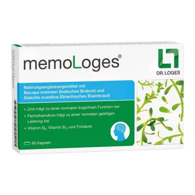 Cápsulas Memologes, 60 pz