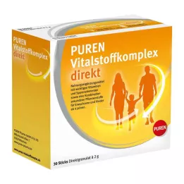 PUREN Gránulos directos de complejo de sustancias vitales, 30 uds