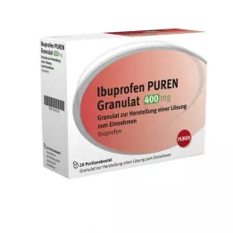 IBUPROFEN PUREN Gránulos 400 mg para la preparación de una solución para administración, 20 uds