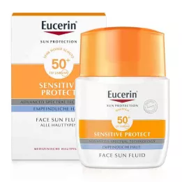 EUCERIN Fluido solar matificante LSF 50+, 50 ml