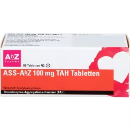 ASS AbZ 100 mg TAH comprimidos, 50 uds