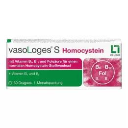 VASOLOGES S Homocisteína comprimidos recubiertos, 30 uds