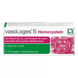 VASOLOGES S Homocisteína comprimidos recubiertos, 90 uds