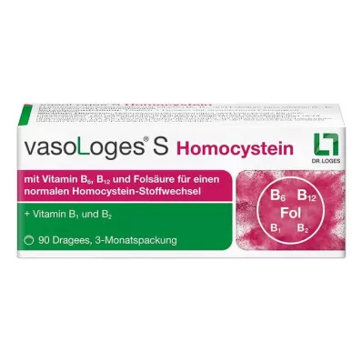VASOLOGES S Homocisteína comprimidos recubiertos, 90 uds VASOLOGES S Homocisteína comprimidos recubiertos, 90 uds