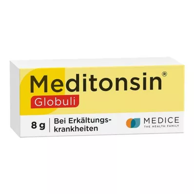 Glóbulos de Meditonsin para resfriados, 8 g