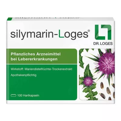 SILYMARIN-Cápsulas duras Loges, 100 unidades