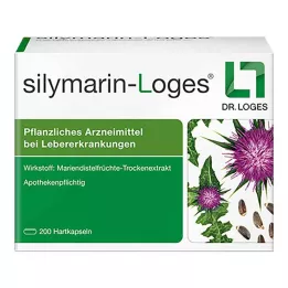 SILYMARIN-Cápsulas duras Loges, 200 unidades