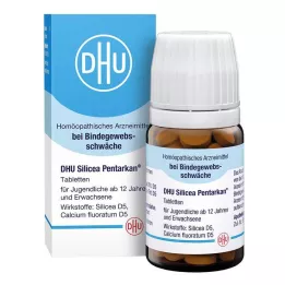 DHU Silicea Pentarkan para tejido conjuntivo tbls, 80 uds