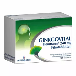 GINKGOVITAL Heumann 240 mg comprimidos recubiertos con película, 120 piezas