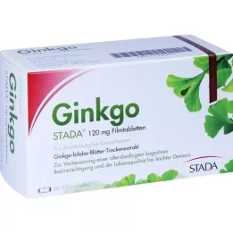 GINKGO STADA 120 mg comprimidos recubiertos con película, 60 uds