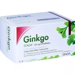 GINKGO STADA 120 mg comprimidos recubiertos con película, 120 uds