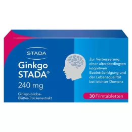 Ginkgo STADA® 240 mg comprimidos recubiertos con película, 30 piezas