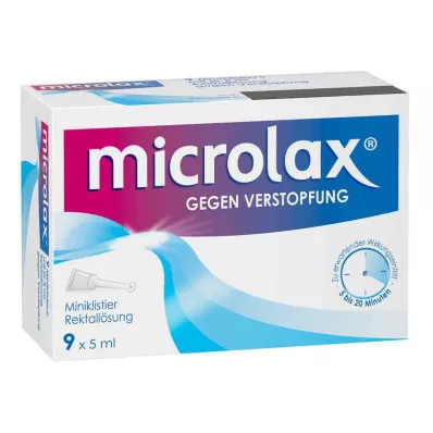MICROLAX Enemas rectales de solución, 9X5 ml