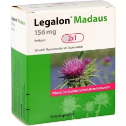 LEGALON Madaus 156 mg cápsulas duras, 30 uds