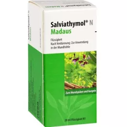 SALVIATHYMOL N Madaus gotas, 20 ml