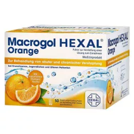MACROGOL HEXAL Plv.z.Her.e.Ls.z.Einn.Btl. naranja, 50 uds