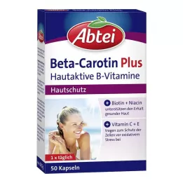 ABTEI Betacaroteno más Vitaminas B Activas para la Piel Kps, 50 uds