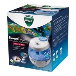 WICK Humidificador ultrasónico 2 en 1 SweetDreams con proyección de luz, 1 pieza