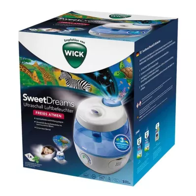WICK Humidificador ultrasónico SweetDreams 2en1, 1 ud