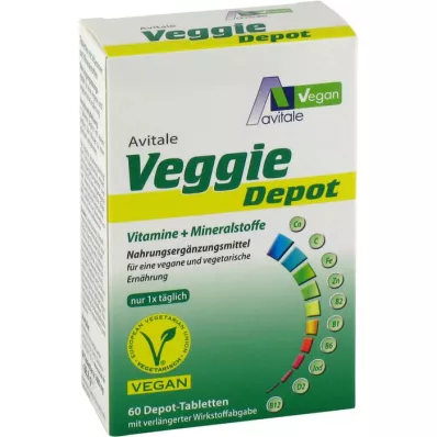 VEGGIE Depot Vitamins+Minerals Comprimidos, 60 Cápsulas