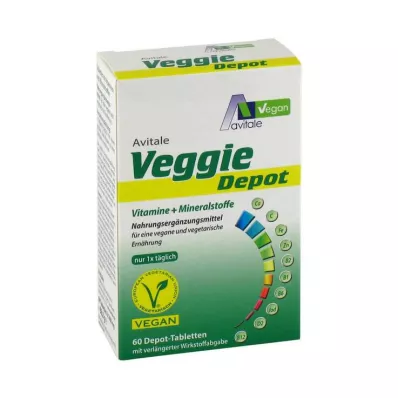 VEGGIE Depot Vitamins+Minerals Comprimidos, 60 Cápsulas