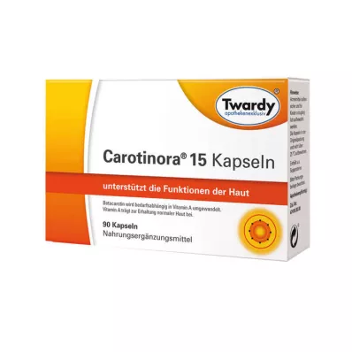 Carotinora 15 cápsulas, 90 piezas
