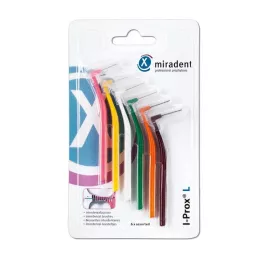 MIRADENT Cepillo interdental I-Prox L surtido, 6 uds