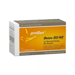 PROSAN Osteo D3/K2 cápsulas blandas, 60 uds