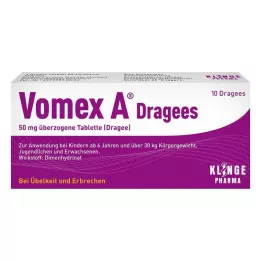VOMEX A Comprimidos recubiertos 50 mg, 10 uds